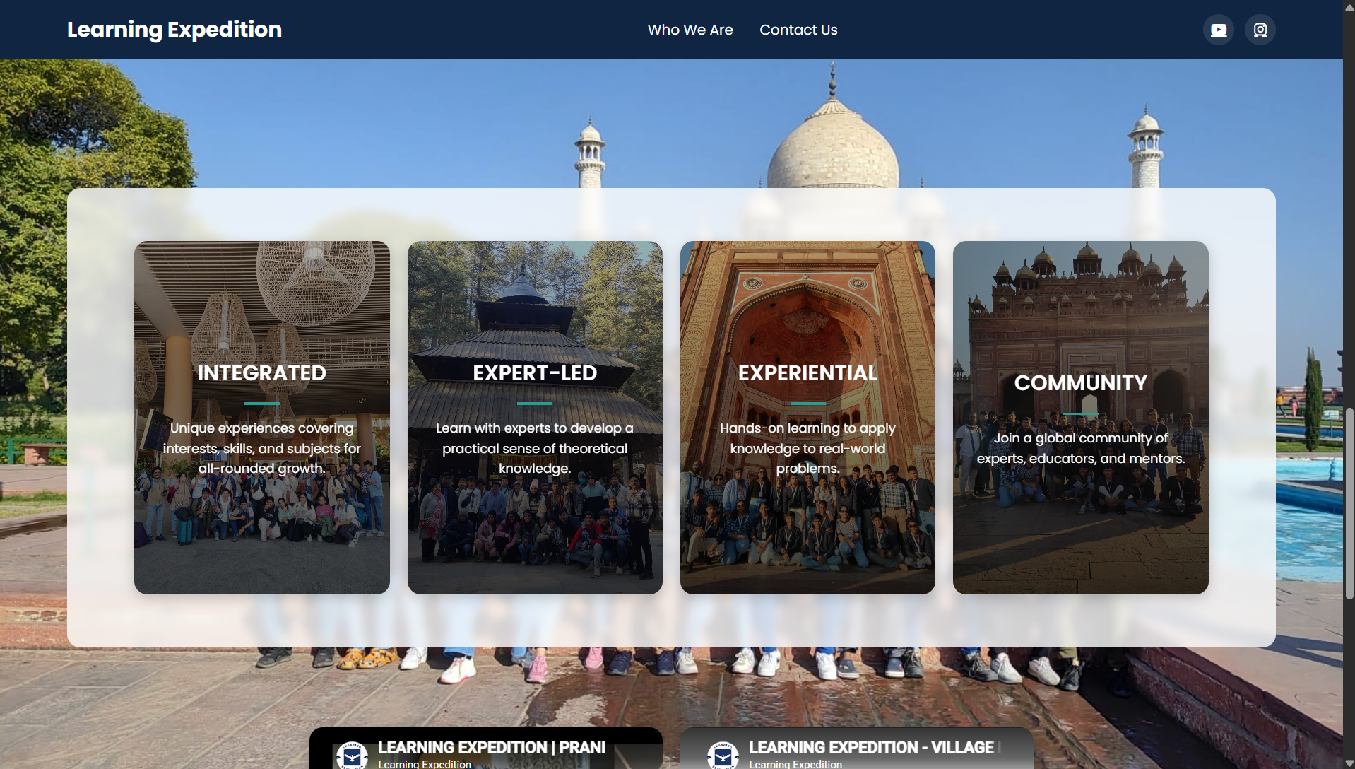 Homepage — Learning Expedition